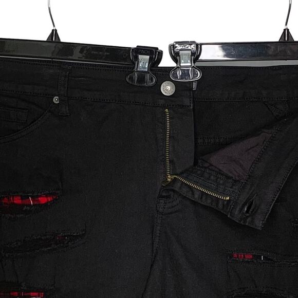 Torrid Premium Skinny Jeans 5 Working Pocket Belt Loops Size 26R Black - Picture 8 of 15